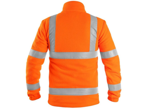 Bunda CXS PRESTON, výstražná, pánská, oranžová, vel. S