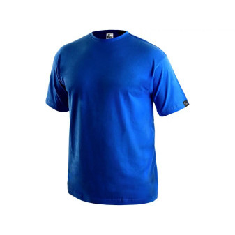 T-shirt CXS DANIEL, krótki rękaw, średni niebieski