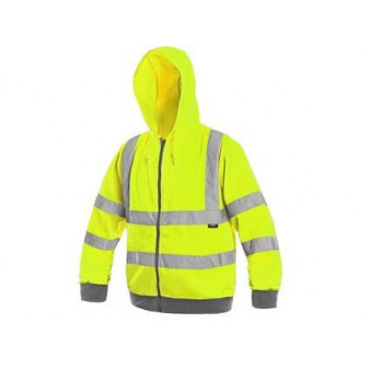 Mikina FROME, pánská, žlutá, vel. 2XL