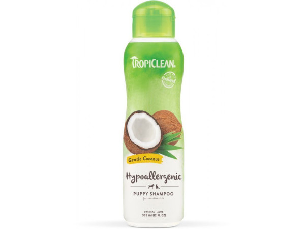 TROPICLEAN šampón pre šteňatá kokos 355ml