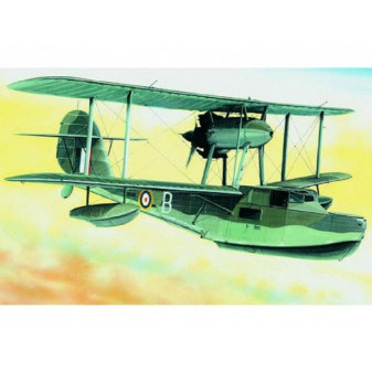 Model Supermarine Mors 1:48 23,6x29cm w pudełku 34x19x5,5cm