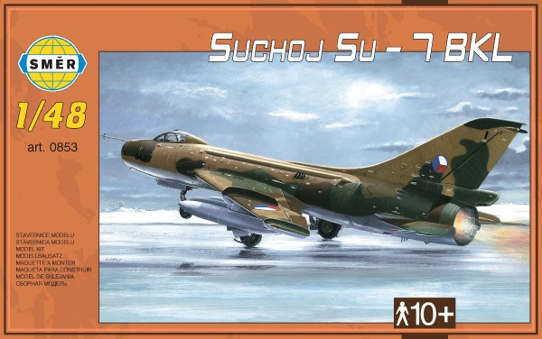 Model Sukhoi SU - 7 BKL 1:48 w pudełku 35x22x5cm