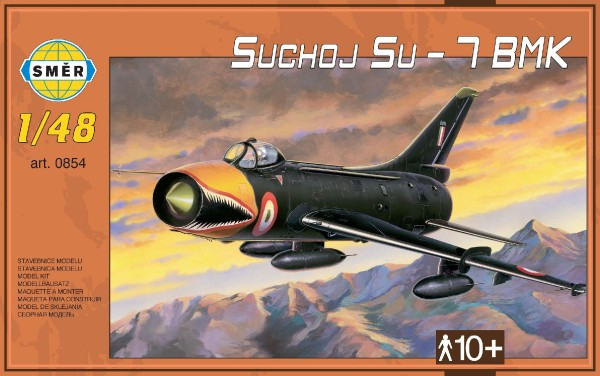 Model Suchoj SU - 7 BMK v krabici 35x22x5cm