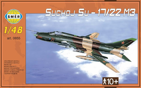 Model Sukhoi SU - 17/22 M3 1:48 w pudełku 35x22x5cm