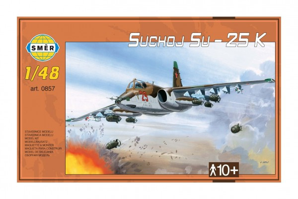 Model Suchoj SU-25 K 1:48 w pudełku 35x22x5cm