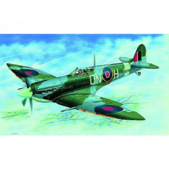Model Supermarine Spitfire HFMK.VI 12,9x17,2cm v krabici 25x14,5x4,5cm