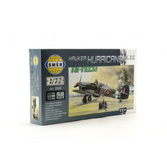 Model Model Hawker Hurricane MK.II  HI TECH 1:72 16,9x13,6cm v krabici 25x14,5x4,5cm