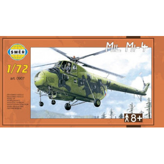 Model Vrtuľník Mil Mi-4 v krabici 34x19x5, 5cm