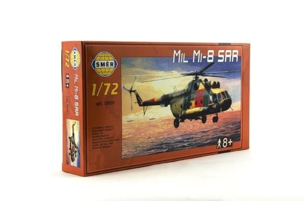 Model Mil Mi-8 SAR 1:72 25,5x29,5 cm w pudełku 34x19x6cm