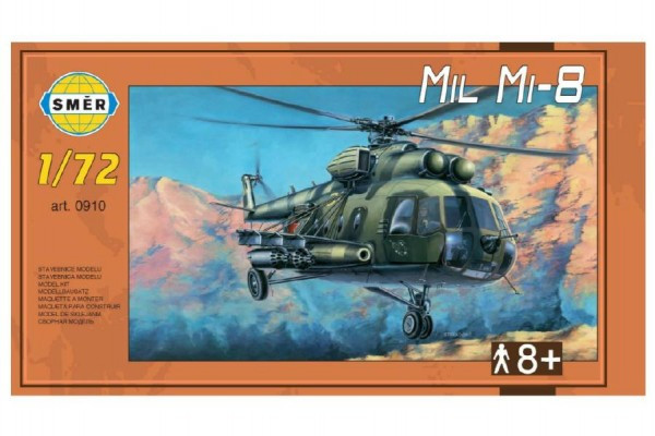 Model Mil Mi-8 1:72 25,5x29,5 cm w pudełku 34x19x6cm