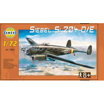 Model Siebel Si 204 D/E 1:72 29,5 x16, 6cm v krabici 34x19x5, 5cm