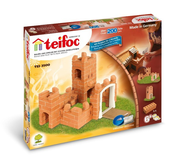 Stavebnice Teifoc Rosa 200ks v krabici 35x29x8cm