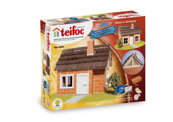 Stavebnice Teifoc Domek Carlos 35x29x8cm