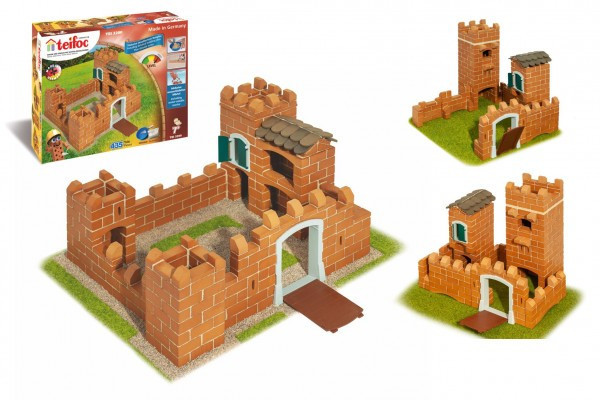 Stavebnica Teifoc Rytiersky hrad II 435ks v krabici 43x33x11cm