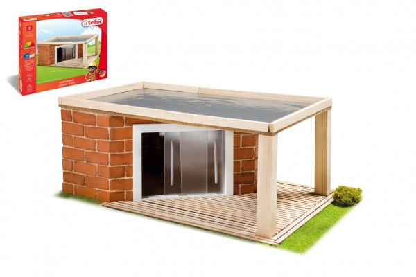 Stavebnice Teifoc Zahradní dům 35x29x5cm