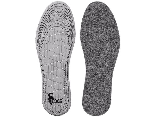 Wkładka do butów ocieplona folią aluminiową, cięcie, rozmiar 36 - 46
