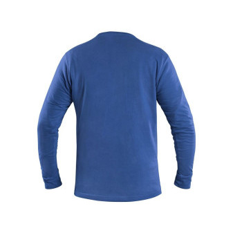 Tričko CXS PETR, dlouhý rukáv, středně modrá, vel. 2XL