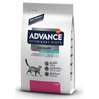 ADVANCE-VD Cat Avet Cat St. Urinary Low Cal. 7,5 kg