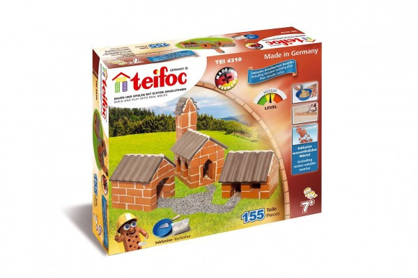 Stavebnice Teifoc Vesnice 35x29x8cm
