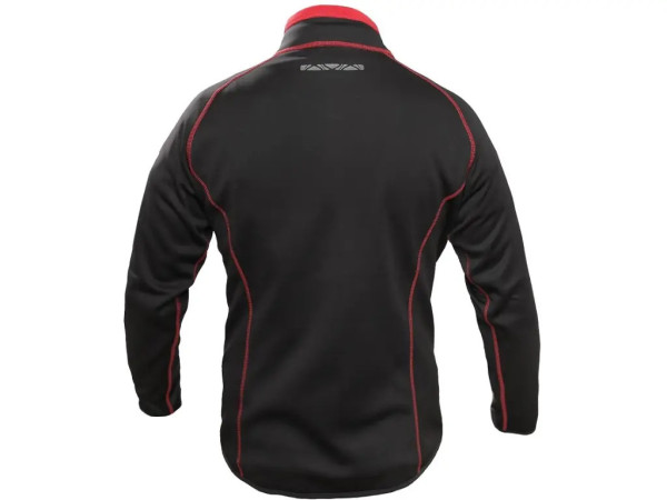 Bluza CXS TORONTO, męska, czarno-czerwona, rozmiar XL