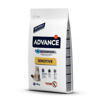 ADVANCE CAT Adult losos a rýže Sensitive 10kg