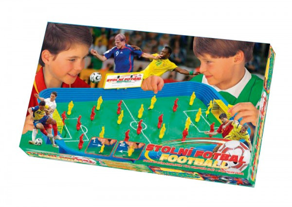 Plastikowa gra piłkarska/piłka nożna 53x30x7cm w pudełku