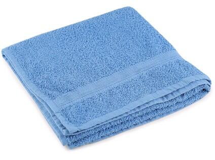 Ręcznik frotte, 50 x 100 cm, średni niebieski