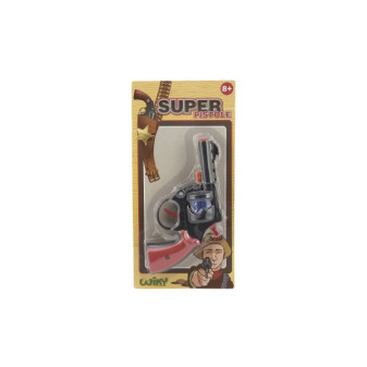 Pistole - Kapslovka 15cm 8 ran na kartě