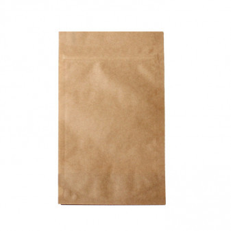 Papírový sáček svačinový hnědý 14+7x29 cm - 500 ks