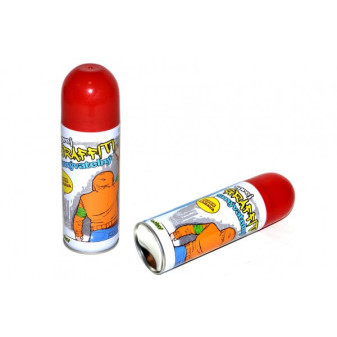 Spray Graffiti zmywalny/kreda w sprayu 250ml 4 kolory