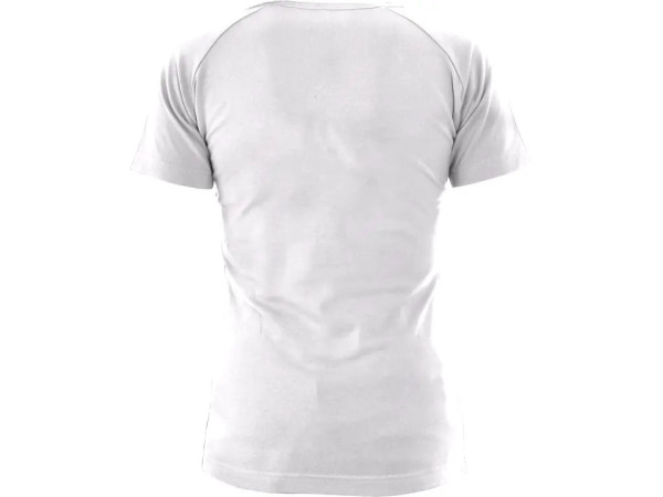 Tričko CXS ELLA, dámské, krátký rukáv, bílá, vel. 2XL