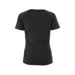 T-shirt CXS ELLA, damski, krótki rękaw, czarny, rozmiar XS