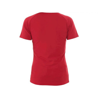 T-shirt CXS ELLA, damski, krótki rękaw, czerwony