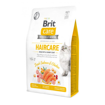 Brit Care Cat bezzbożowa pielęgnacja włosów 2kg