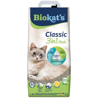 Podestýlka Biokat's Classic Fresh 10l
