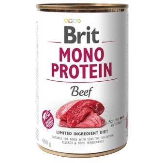 Konzerva Brit Mono Protein Beef  400g