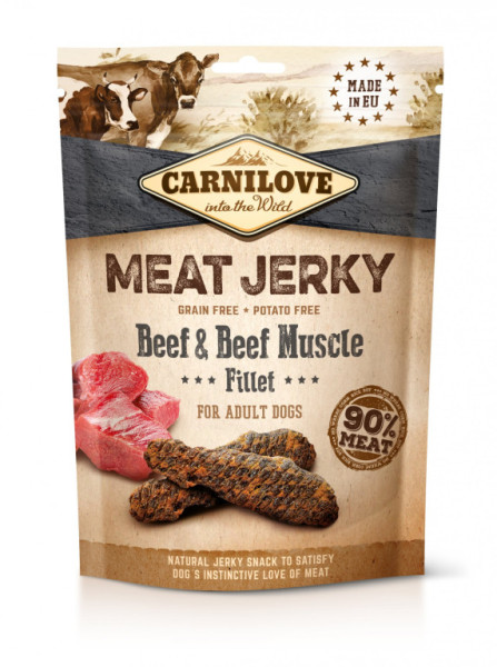 Carnilove Jerky Polędwica wołowa 100 g