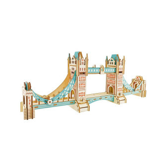 Woodcraft Drewniane puzzle 3D Tower Bridge