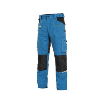 Kalhoty CXS STRETCH, pánské, středně modré-černé, vel. 52