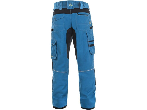 Kalhoty CXS STRETCH, pánské, středně modré-černé, vel. 54