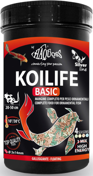 Haquoss Kiolife Basic kompletní krmivo pro ryby v rybníčku 1000ml