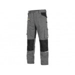 Kalhoty CXS STRETCH, pánské, šedo-černé, vel. 48