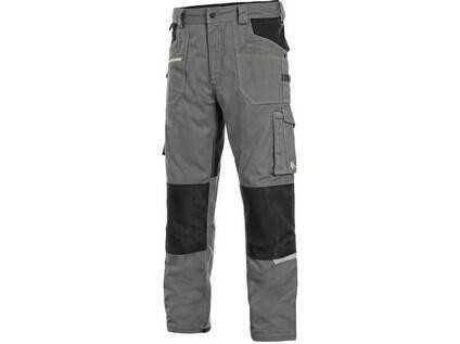 Kalhoty CXS STRETCH, pánské, šedo-černé, vel. 52