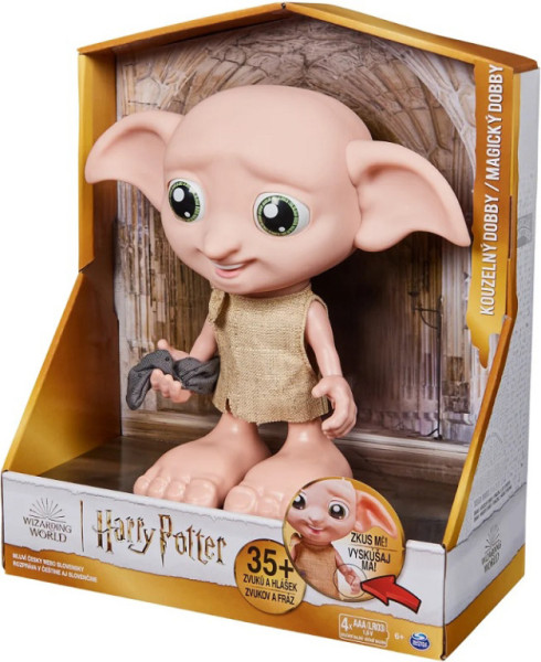 Harry Potter interaktivní mluvící Dobby CZ a SK