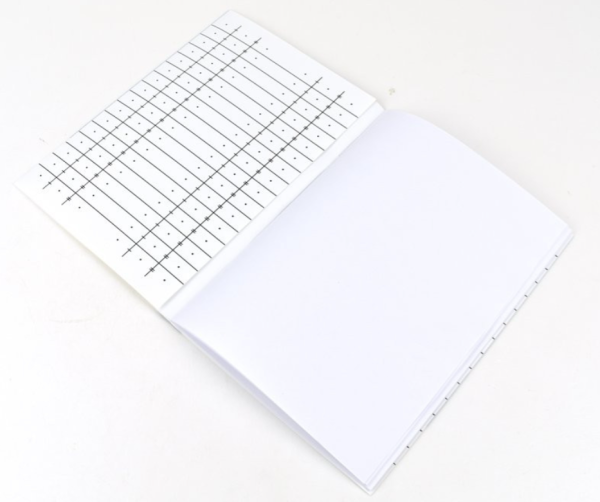 Sešit 520L A5, čistý, s integrovaným matematickým lenochem 2176