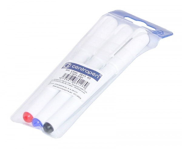 Popisovač Centropen 2811 F/3 sada šíře 0,3mm