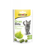 GIMCAT GRAS BITS tabletky s kočičí trávou 40g