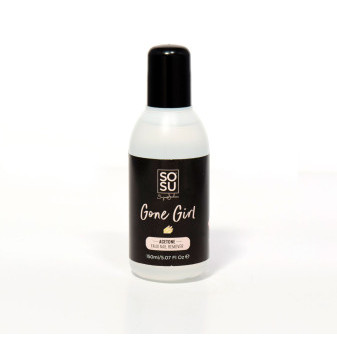 SOSU Cosmetics Gone Girl Acetonový odstraňovač umělých nehtů, 150 ml