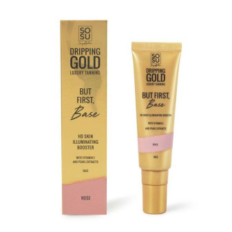 Dripping Gold But first, Base Podkladová báze Rose, 30ml