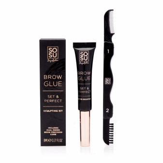 SOSU Cosmetics Brow Glue, Set & Perfect Sada na obočí